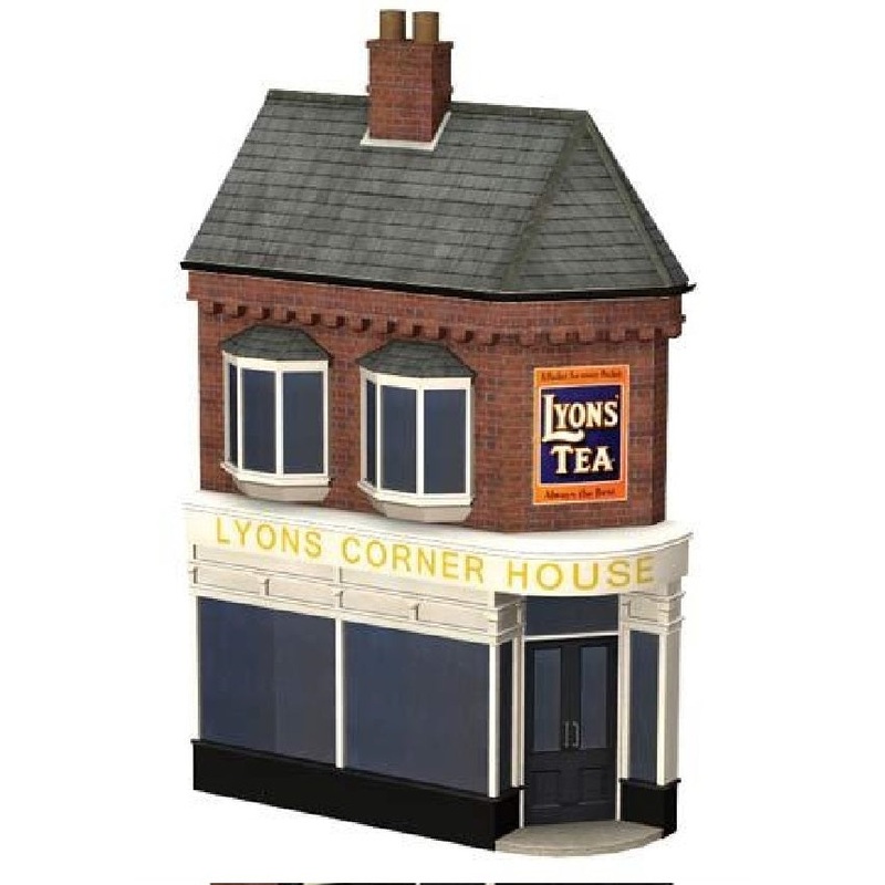 GRAHAM FARISH  SCENECRAFT 42-243 LOW RELIEF LYONS CORNER HOUSE