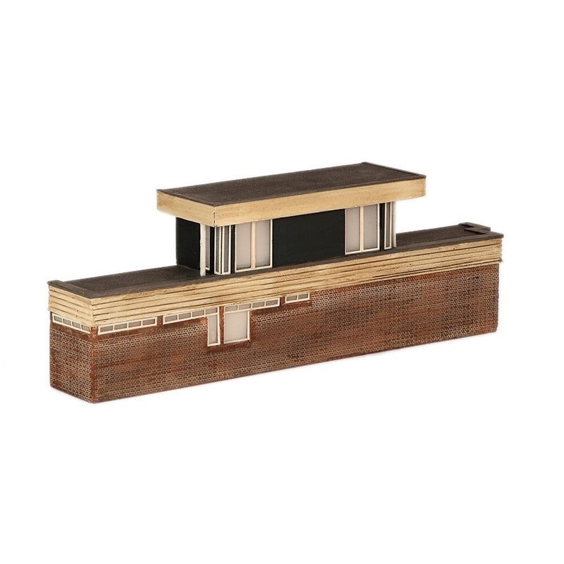 GRAHAM FARISH  SCENECRAFT 42-254 LOW RELIEF POWER SIGNAL BOX