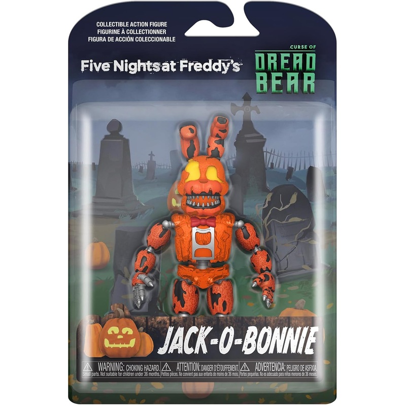FIVE NIGHTS AT FREDDYS 56186 DREADBEAR JACK-O-BONNIE FIGURE