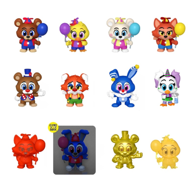 FIVE NIGHTS AT FREDDYS 67871 MYSTERY MINIS VINYL FIGURES (ONE SUPPLIED AT RANDOM)