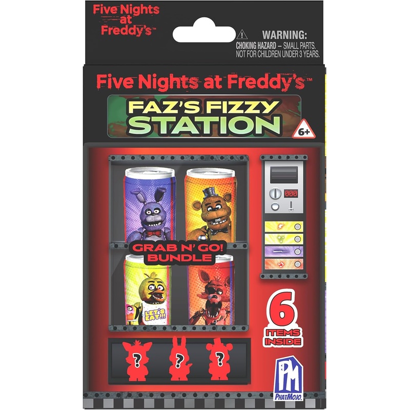 FIVE NIGHTS AT FREDDYS BN1341 FAZ'S FIZZY STATION GRAB N' GO BUNDLE BLIND BOX