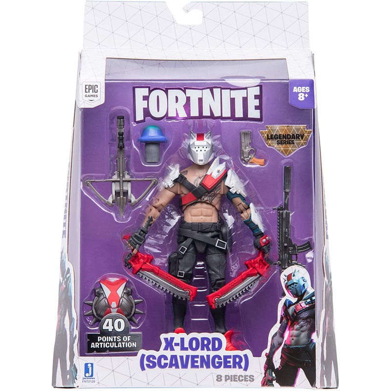 FORTNITE FNT0129 LEGENDARY SERIES XLORD SCAVENGER FIGURE