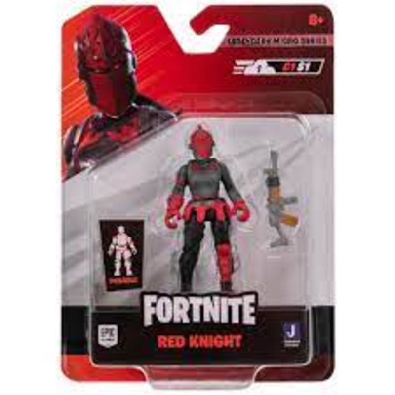 FORTNITE FNT0946 LEGENDARY MICRO SERIES RED KNIGHT FIGURE