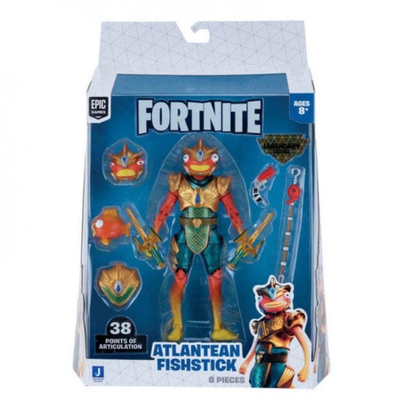 FORTNITE FNT1006 SOLO MODE ATLANTEAN FISHSTICK FIGURE