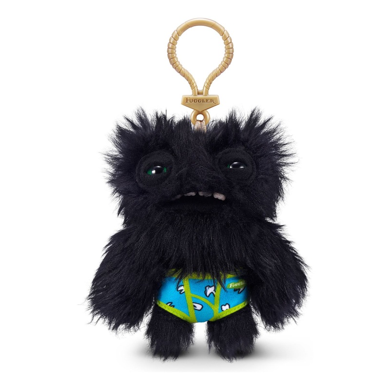 FUGGLER 15705K WIDE EYED WEIRDO BLACK KEYRING