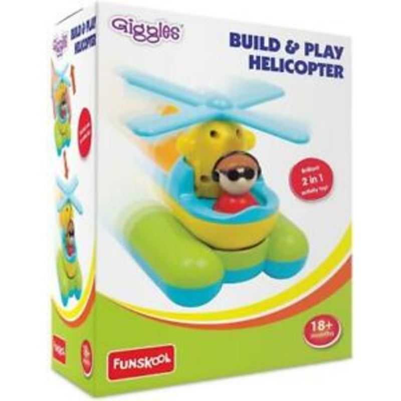 FUNSKOOL 953250 GIGGLE AND BUILD HELICOPTER