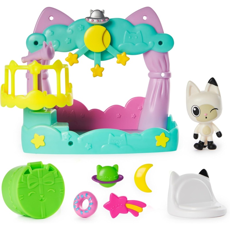 GABBYS DOLLHOUSE 6071360 PANDY PAWS DREAMY LOOKOUT BALCONY SET