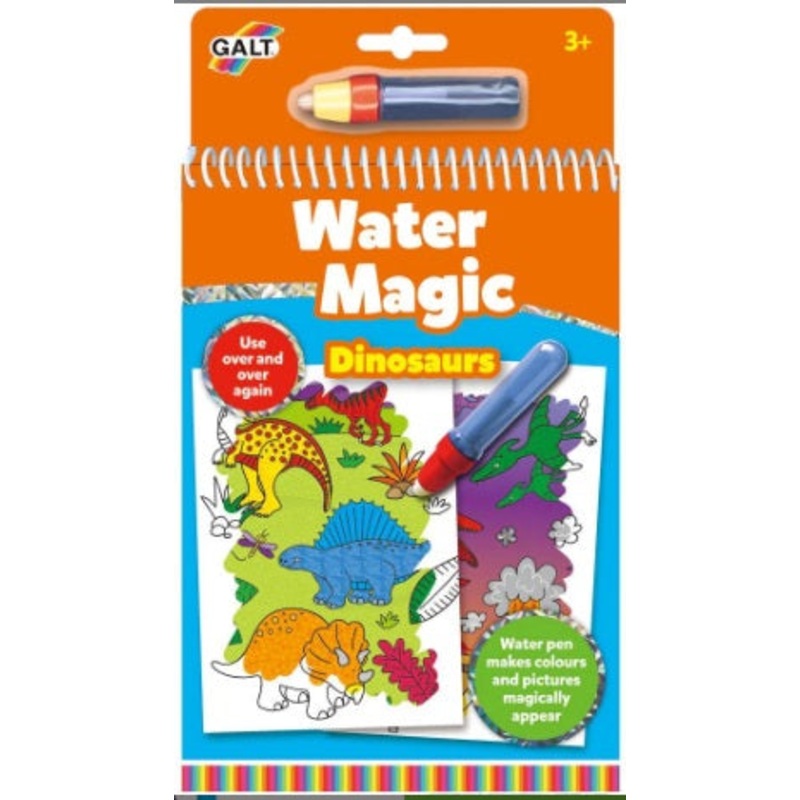 GALT 1004660 WATER MAGIC DINOSAURS COLOURING BOOK