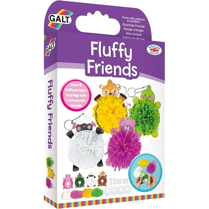GALT 1005428 FLUFFY FRIENDS CRAFT KIT