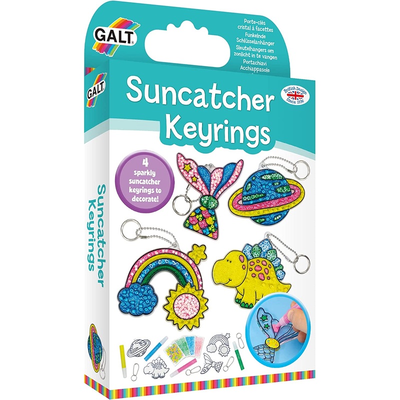 GALT 1005440 SUNCATCHER KEYRINGS CRAFT KIT