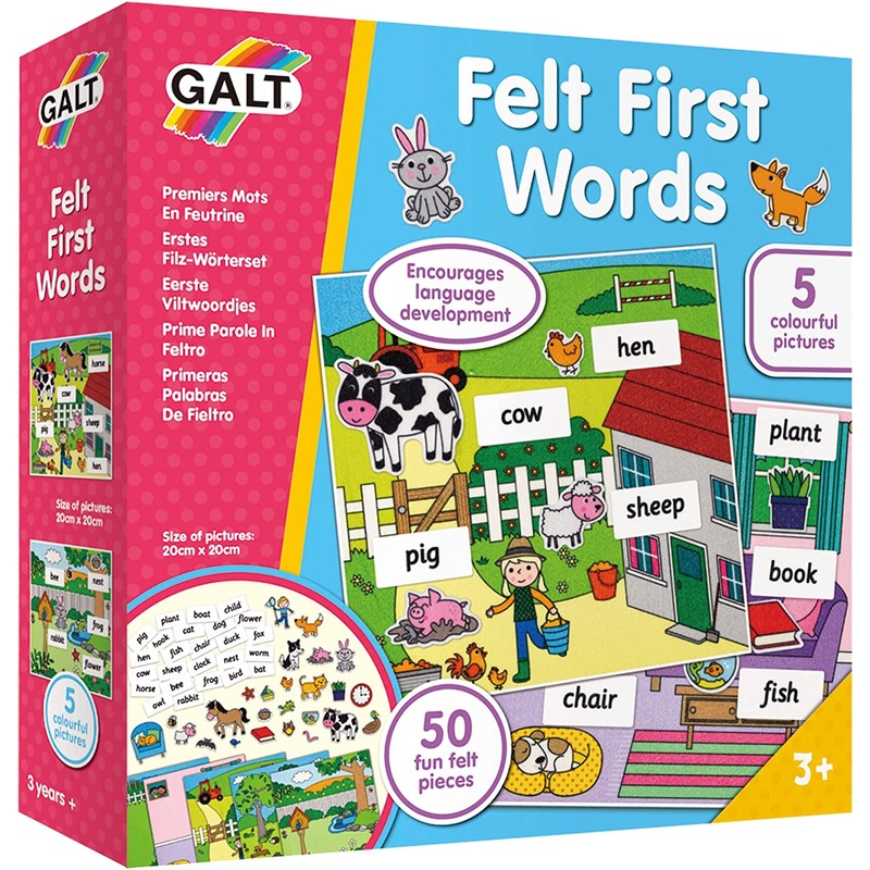 GALT 1105539 FELT FIRST WORDS