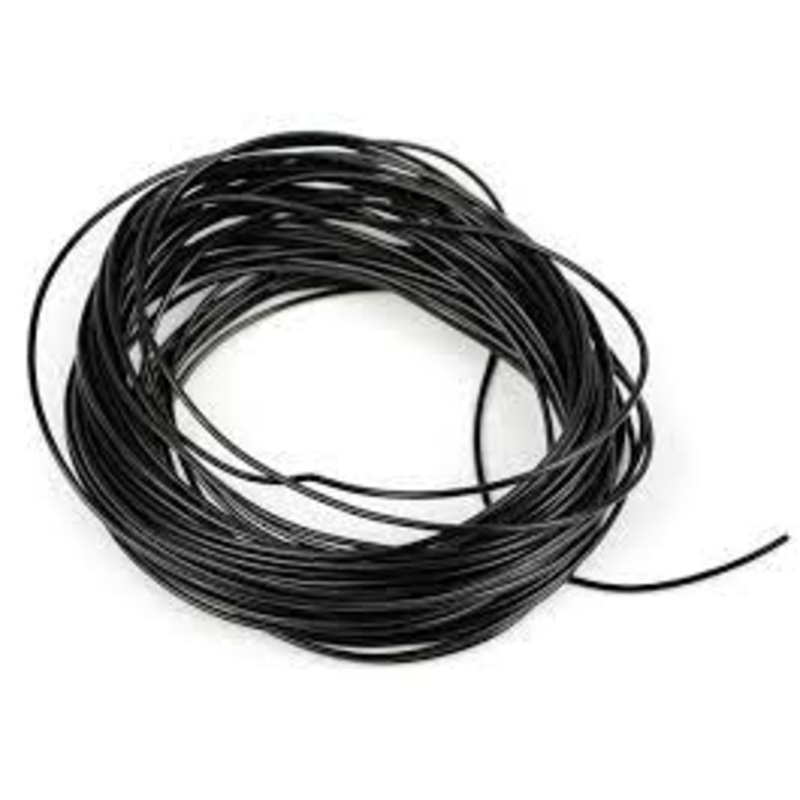GAUGEMASTER GM11BK BLACK WIRE 7 X 0.2MM 10MTR