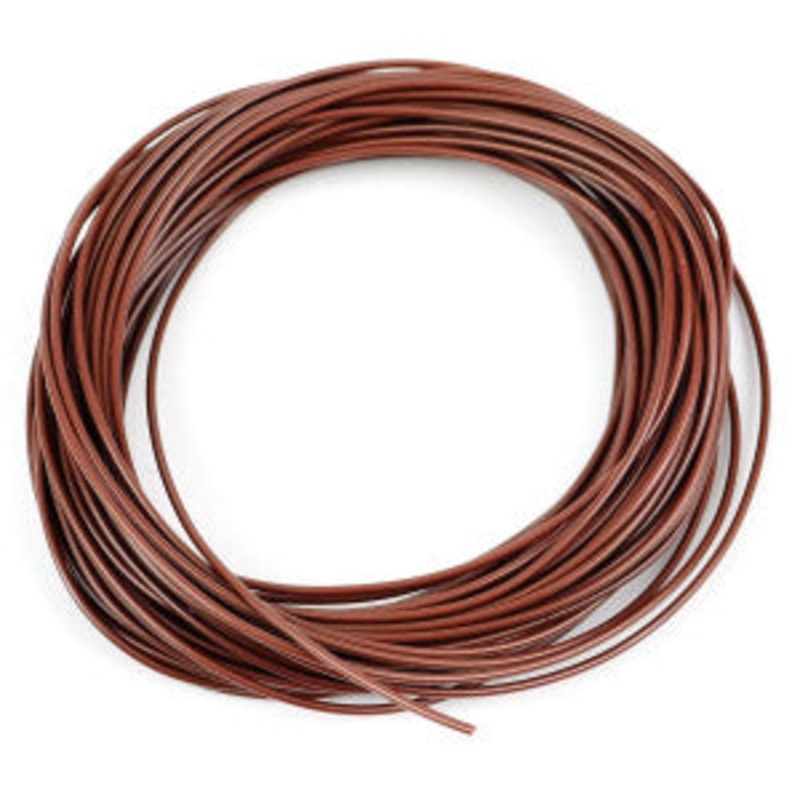 GAUGEMASTER GM11BN BROWN  WIRE 7 X 0.2MM 10MTR