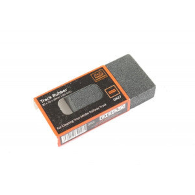 GAUGEMASTER GM27 LARGE  RAIL CLEANER ABRASIVE TRACK RUBBER BLOCK   ALL GAUGES