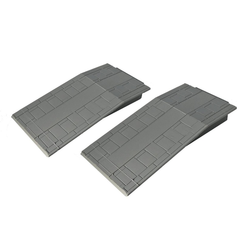 GAUGEMASTER GM456 STATION PLATFORM RAMPS STRAIGHT (UNPAINTED) OO GAUGE