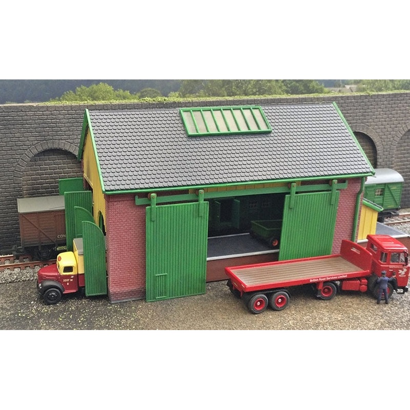 GAUGEMASTER GM482 FORDHAMPTON GOODS SHED KIT OO GAUGE