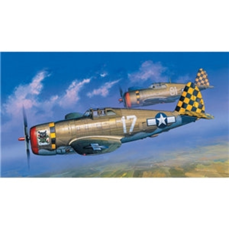ACADEMY 12492 P-47 D RAZOR BACK 1/72 SCALE