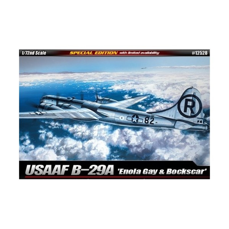 ACADEMY 12528 USAAF B-29A ENOLA GAY AND BOCKSCAR 1/72 SCALE