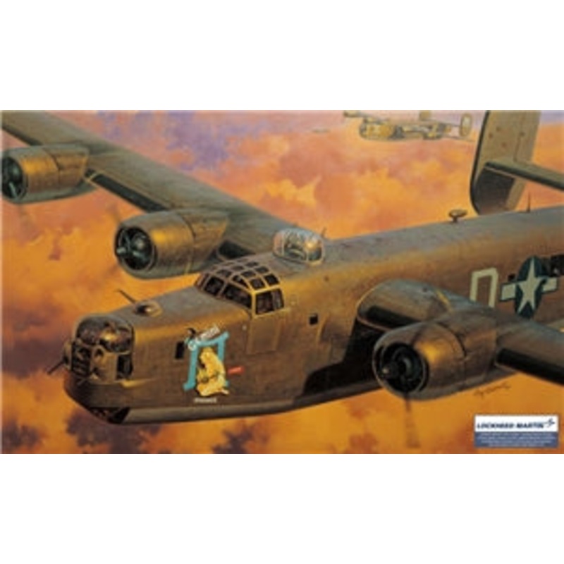 ACADEMY 12584 USAAF B-24H Liberator "Zodiac"   1/72 SCALE