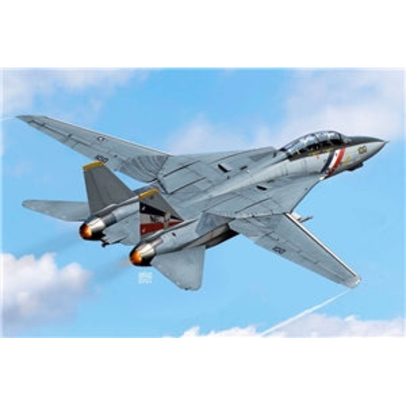 ACADEMY 12590 US Navy F-14D Tomcat "VF-2 Bounty Hunters" Fighter Aircraft  1/72 SCALE