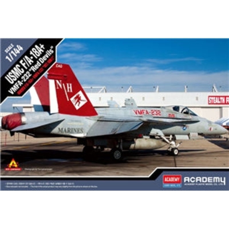 ACADEMY 12627 USMC F/A-18A+ VMFA-232 Red Devils 1/144 SCALE