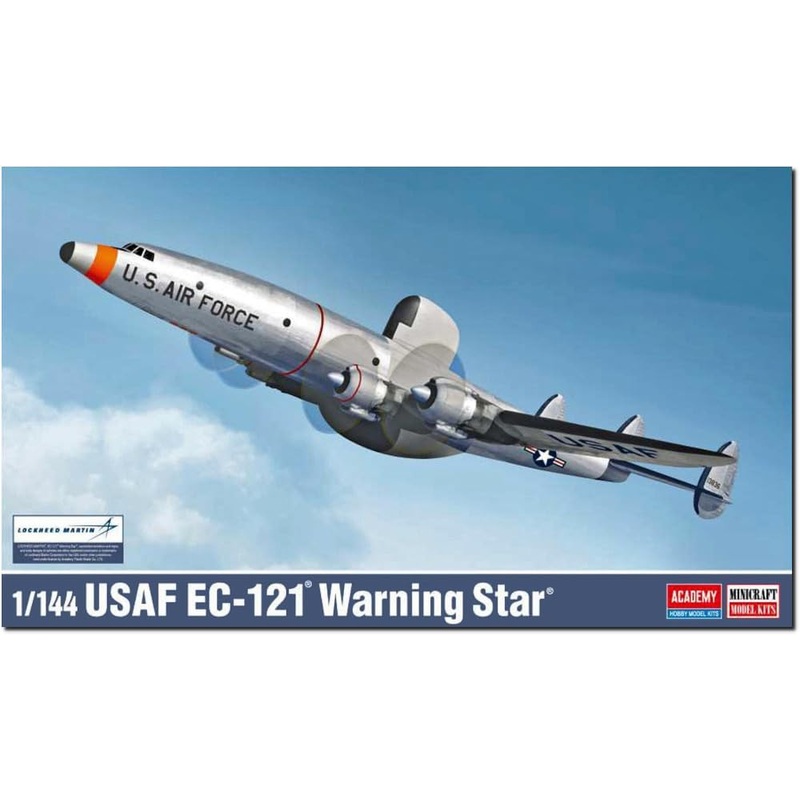 ACADEMY 12637 USAF EC-121 WARNING STAR 1/144 SCALE