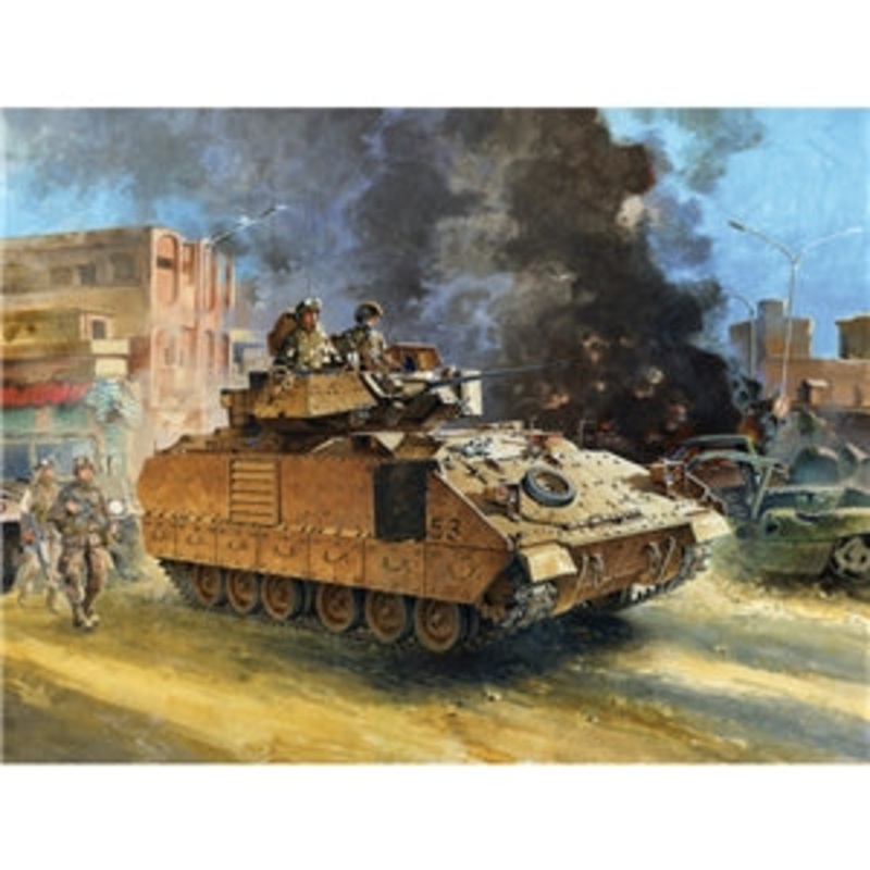 ACADEMY 13205 M2A2 Bradley Iraq  1/35 SCALE