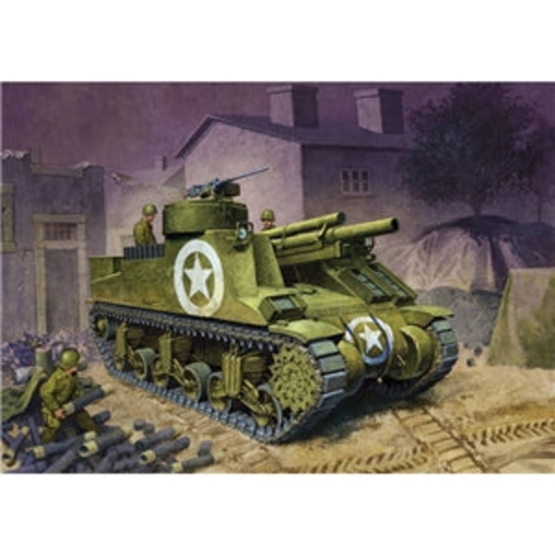 ACADEMY 13210 U.S HOWITZER MOTOR CARRIAGE M7 PRIEST   TANK 1/35 SCALE