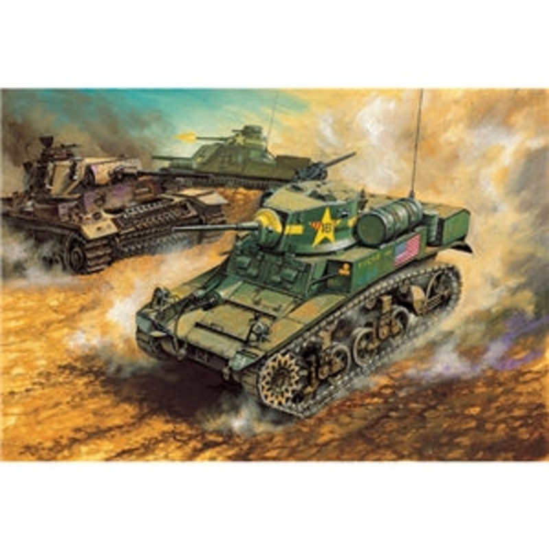 ACADEMY 13269 M3A1 STUART LIGHT TANK 1/35 SCALE