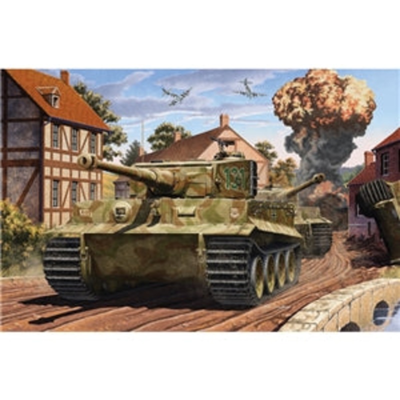 ACADEMY 13287 TIGER 1  TANK 1/35 SCALE