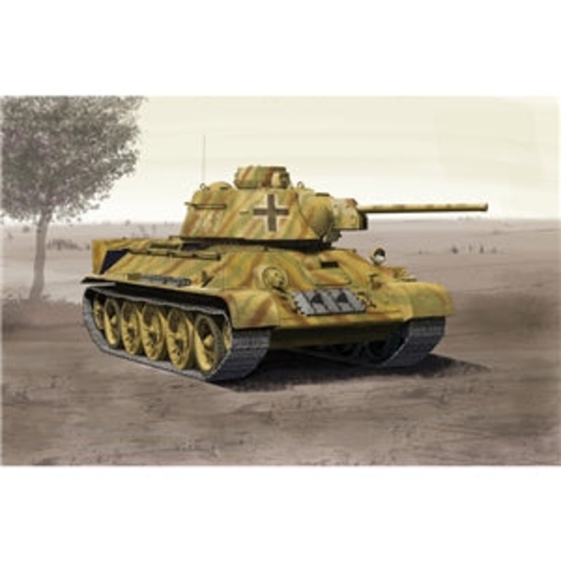 ACADEMY 13502  German T-34-747(r)  TANK 1/35 SCALE