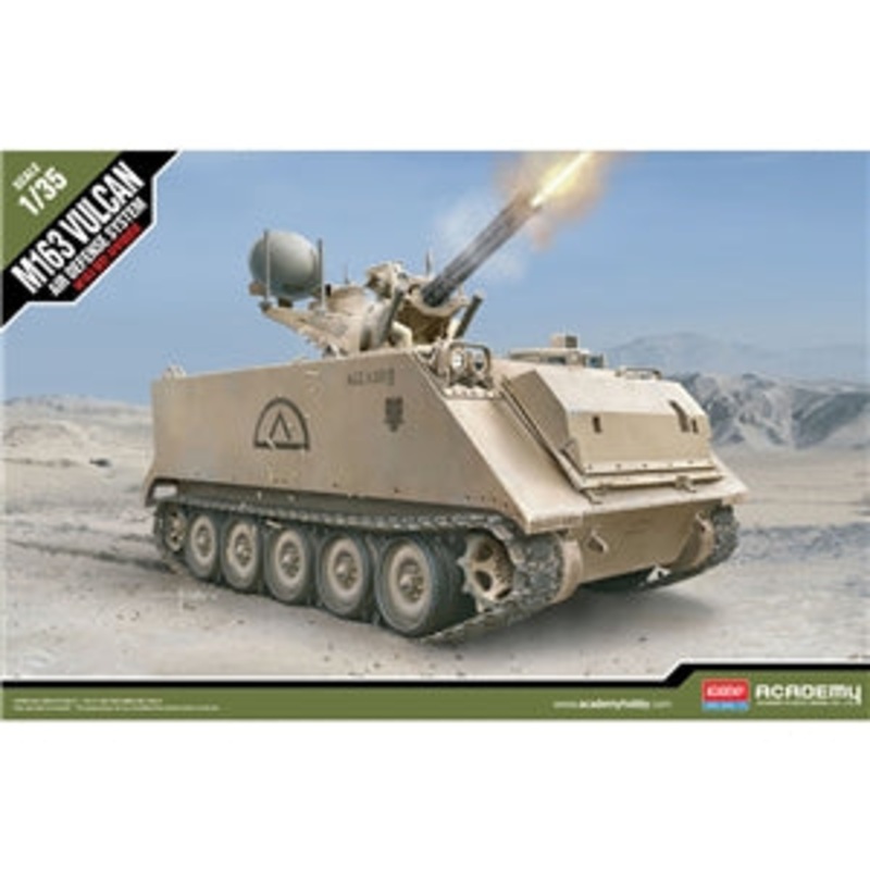 ACADEMY 13507 M163 VULCAN AIR DEFENSE SYSTEM  1/35 SCALE