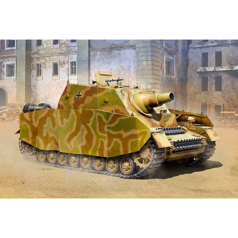 ACADEMY 13525 German Sturmpanzer IV Brummbr Mid