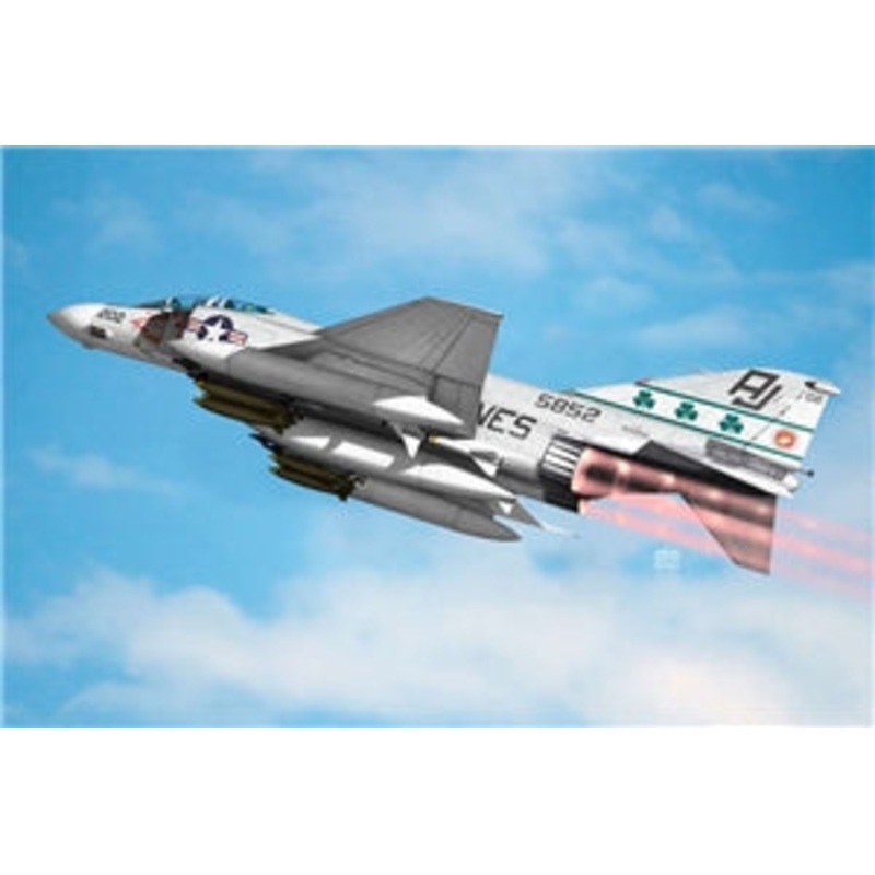 ACADEMY US Marines F-4J Phantom II "Fighting Shamrocks" Fighter Aircraft  1/48 SCALE