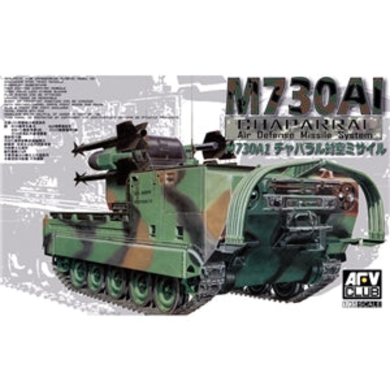 AFV CLUB AF35002 M730AI CHAPARRAL AIR DEFENSE SYSTEM  1/35 SCALE