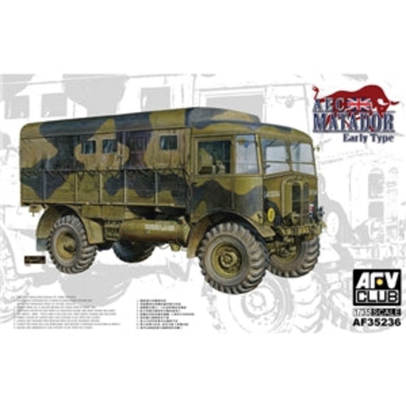 AFV CLUB AF35236 AEC MATADOR EARLY TYPE  1/35 SCALE