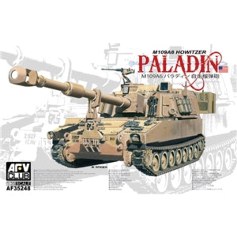AFV CLUB AF35248 M109A6 Paladin Howitzer 1/35 SCALE
