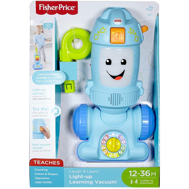 FISHER PRICE FNR97 LIGHT UP LEARNING VACUUM