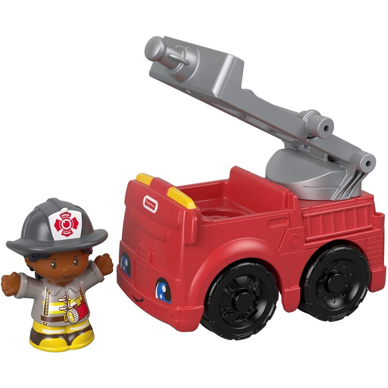 FISHER PRICE GGT34 LITTLE PEOPLE FIRE ENGINE AND FIREMAN
