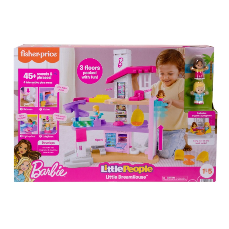 FISHER PRICE HJN55 BARBIE LITTLE PEOPLE DREAM HOUSE
