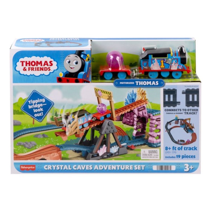 FISHER PRICE HMC28 THOMAS AND FRIENDS CRYSTAL CAVES ADVENTURE SET