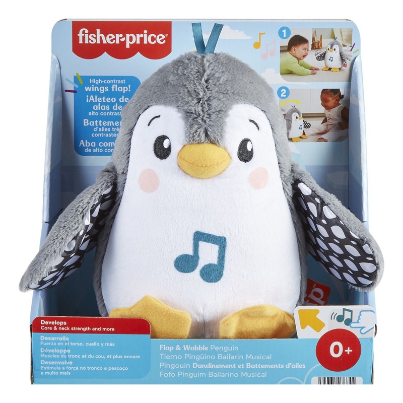 FISHER PRICE HNC10 FLAP & WOBBLE PENGUIN