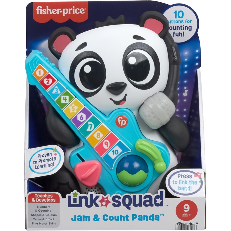 FISHER PRICE HYL22 LINK SQUAD JAM AND COUNT PANDA
