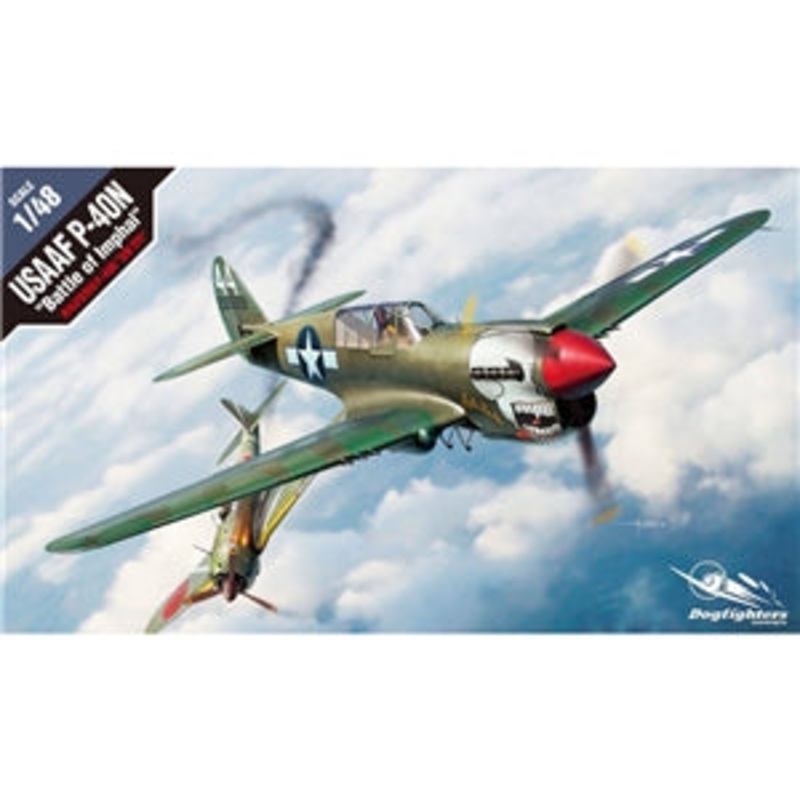 ACADEMY 12341  USAAF P-40N "Battle of Imphal"  1/48 SCALE