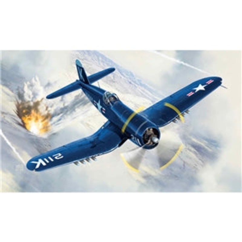 ACADEMY 12353  USN F4U-4 Corsair "Battle of Jangjin Reservoir"  1/48 SCALE