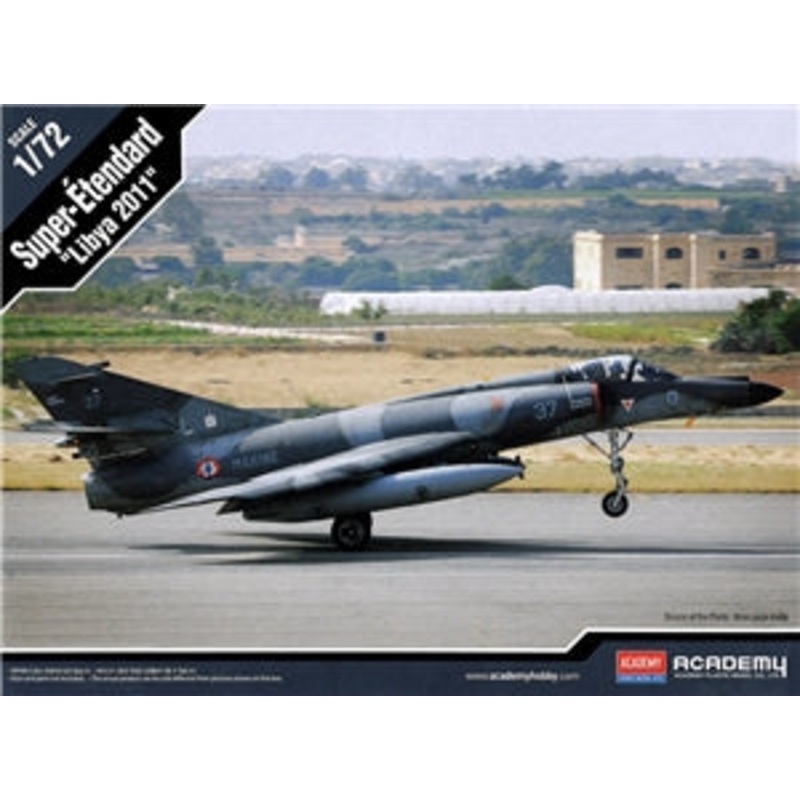 ACADEMY 12431 French Marine Super tendard Fighter Aircraft  1/72 SCALE
