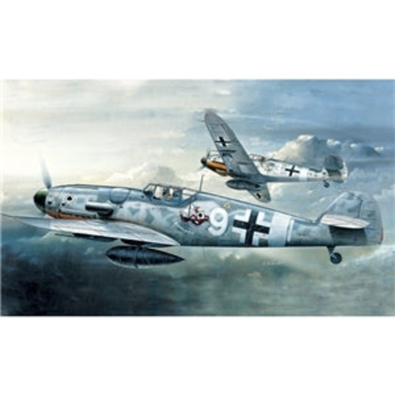 ACADEMY 12467 MESSERSCHMITT BF109G-6 1/72 SCALE