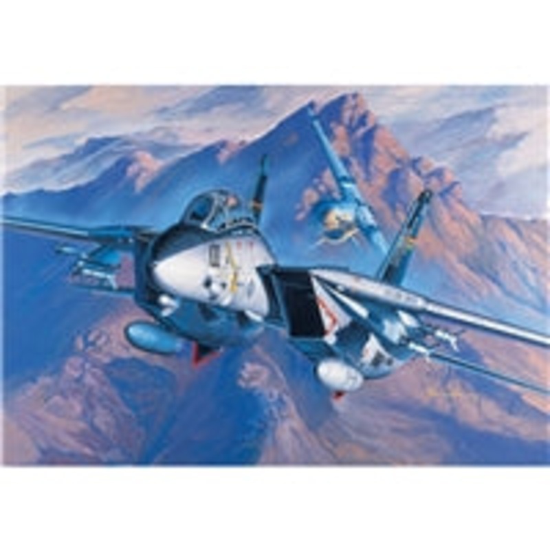 ACADEMY 12471 U.S NAVY SWING WING FIGHTER F-14A  1/72 SCALE