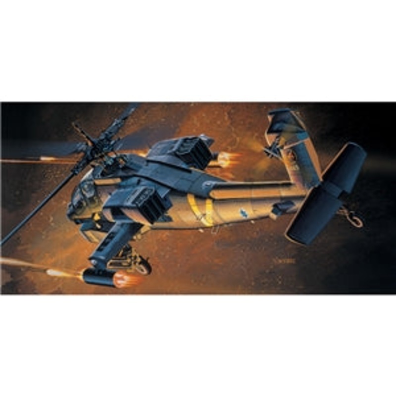 ACADEMY 12488 AH-64A Apache  1/72 SCALE