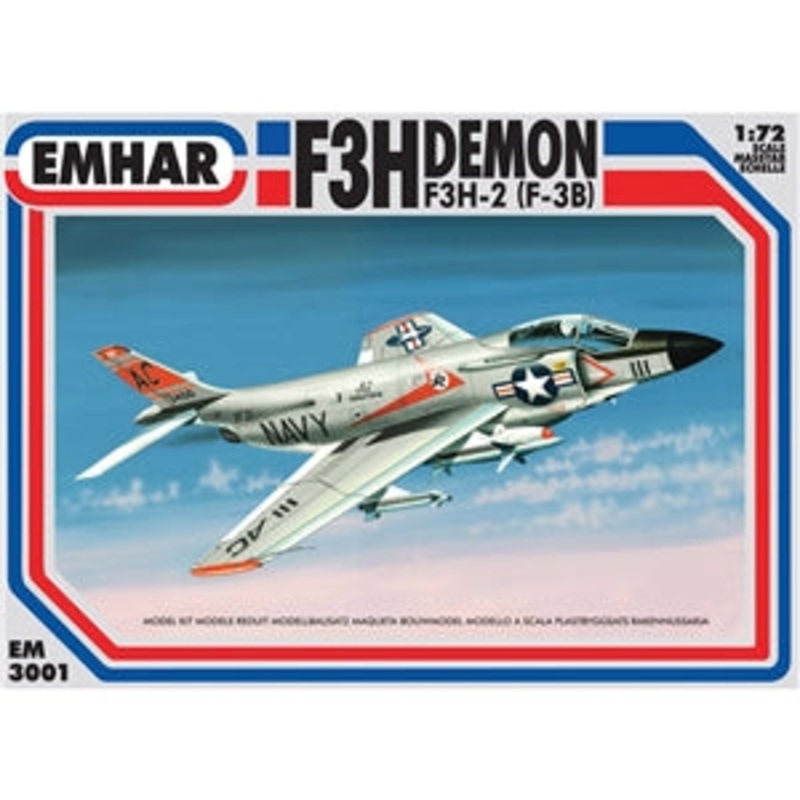 EMHAR EM3001 F3H DEMON   1/72 SCALE